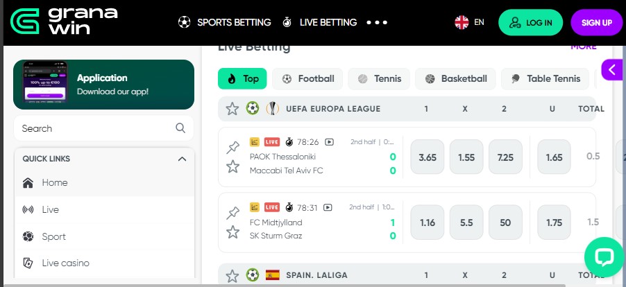 Granawins — tablet/desktop version